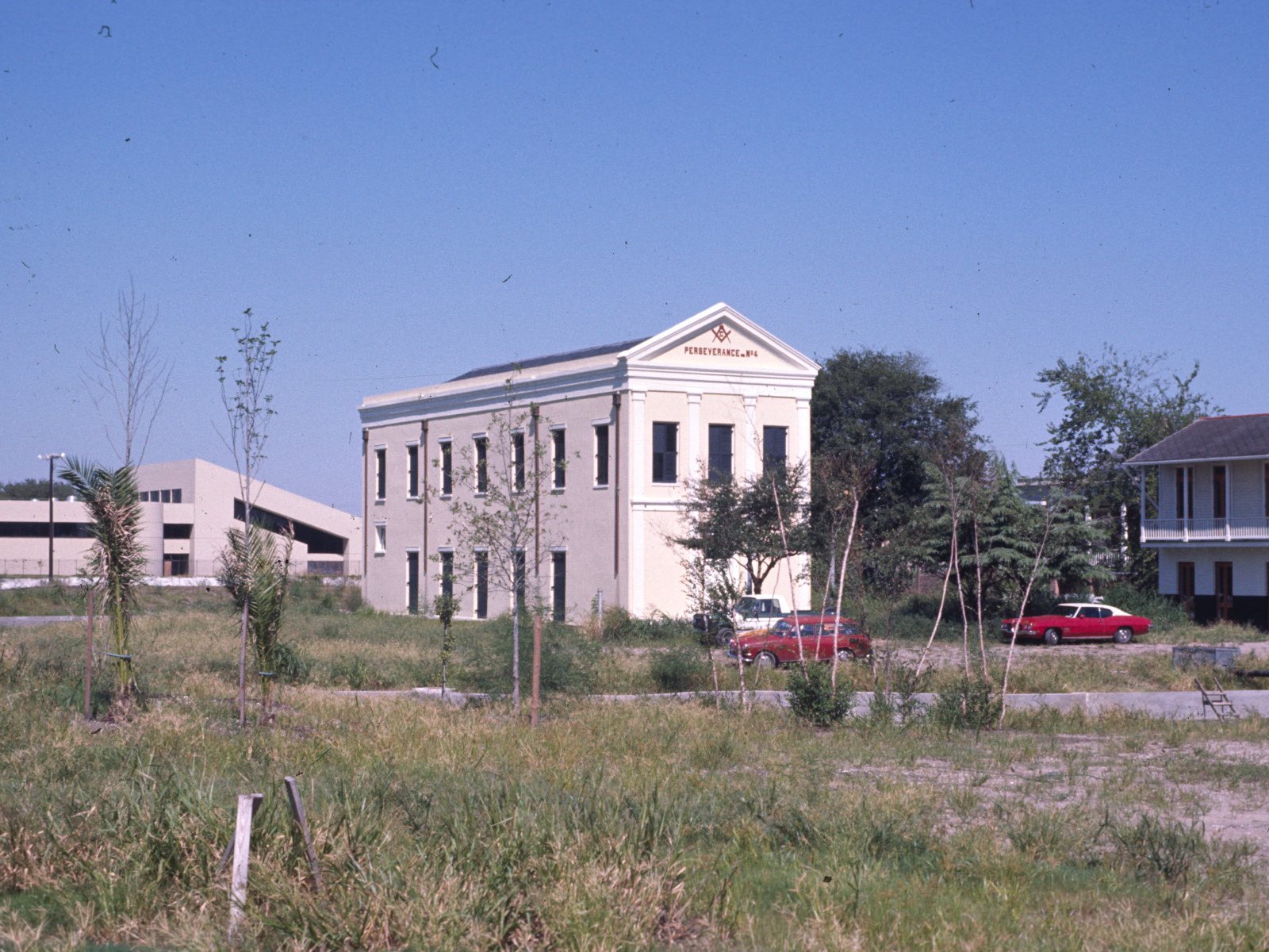 Perseverance Lodge during redevelopment period